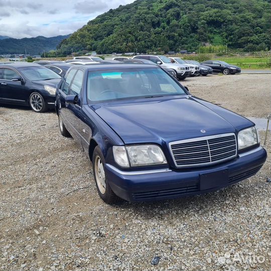 В разбор Mercedes W140 S320 57т км пробег по Япони