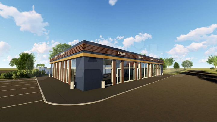 Торговая площадь 500 м²