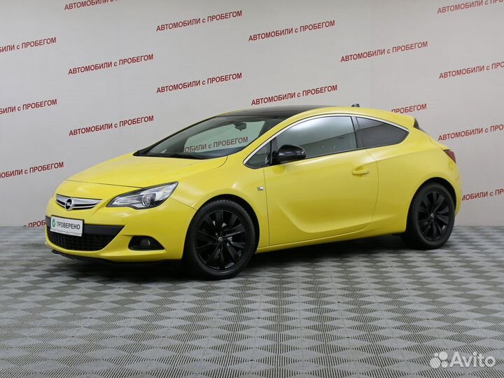 Opel Astra GTC 1.4 AT, 2014, 159 382 км