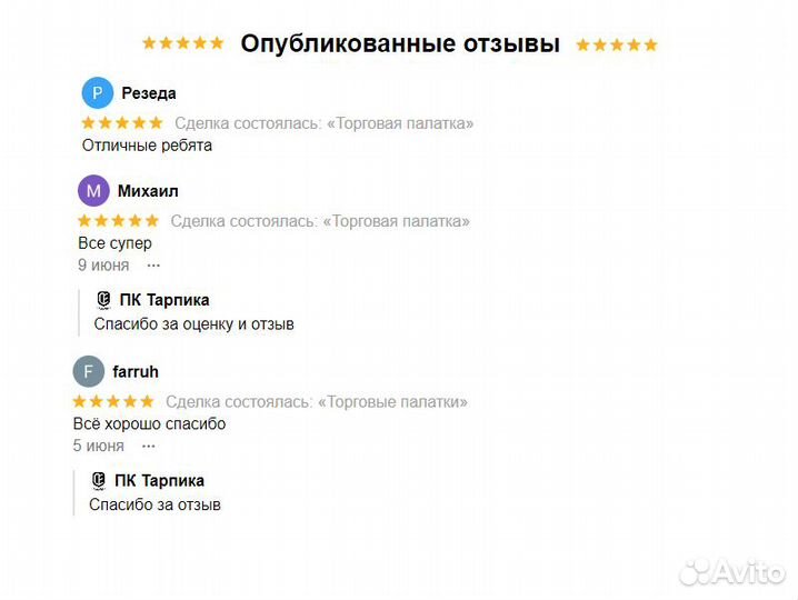 Тент торговая палатка