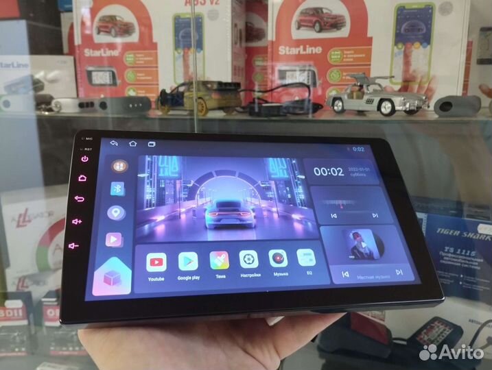 Магнитола на kia spectra android 2gb/32gb