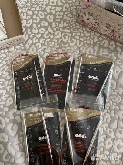 Спицы для вязания addi и chiaogoo