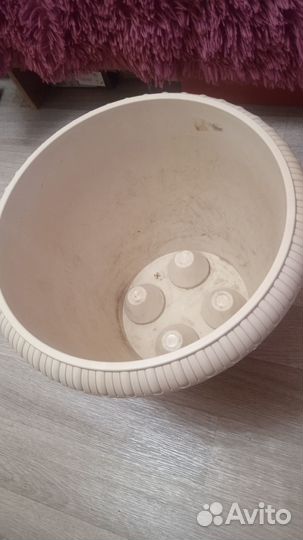 Большой цветочный горшок 20,5 литров