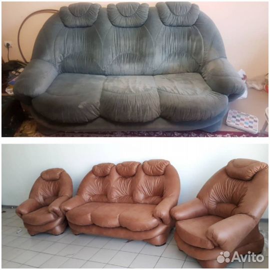 Перетяжка мебели