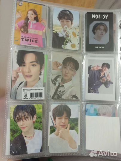 Официальные карты stray kids twice