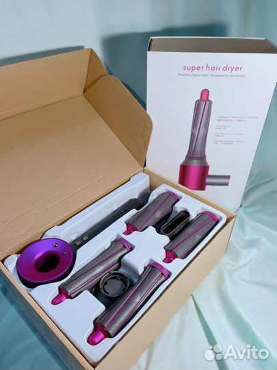 Dyson фен+стайлер