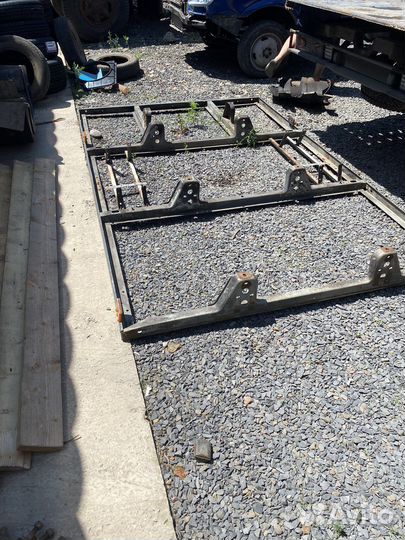 Кузов бортовой для газели