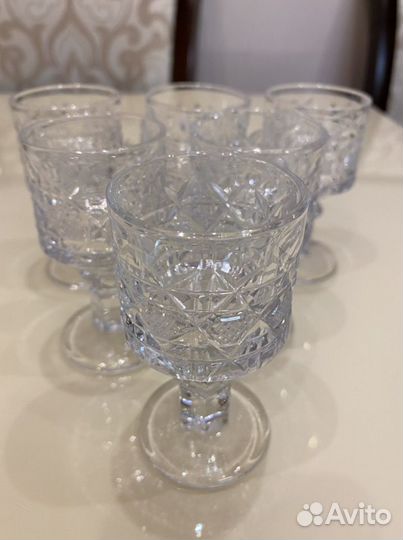 Розеточки, стопки хрусталь