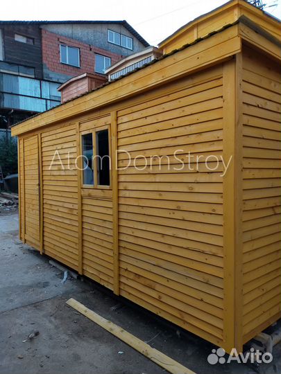 Вагончик с надежной крышей