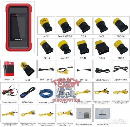 Грузовая Диагностика Launch SmartLink Pad IX HD