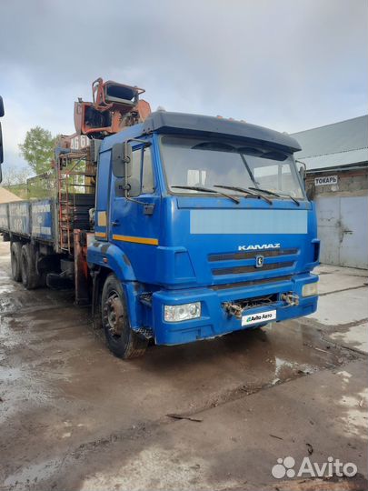 КАМАЗ 65117 с КМУ, 2013