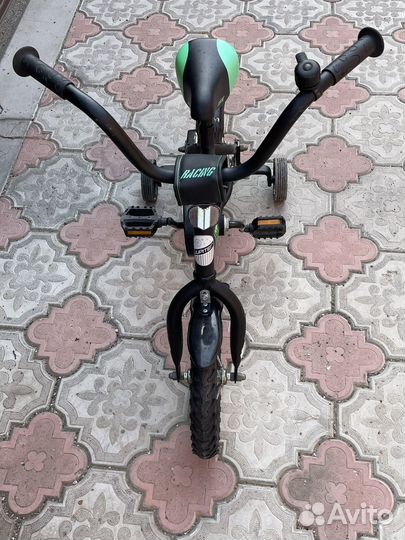 Детский велосипед с родительской ручкой