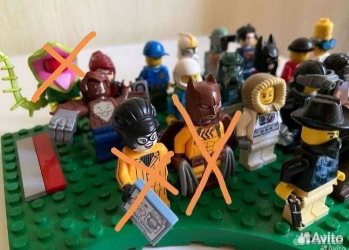Lego минифигурки DC