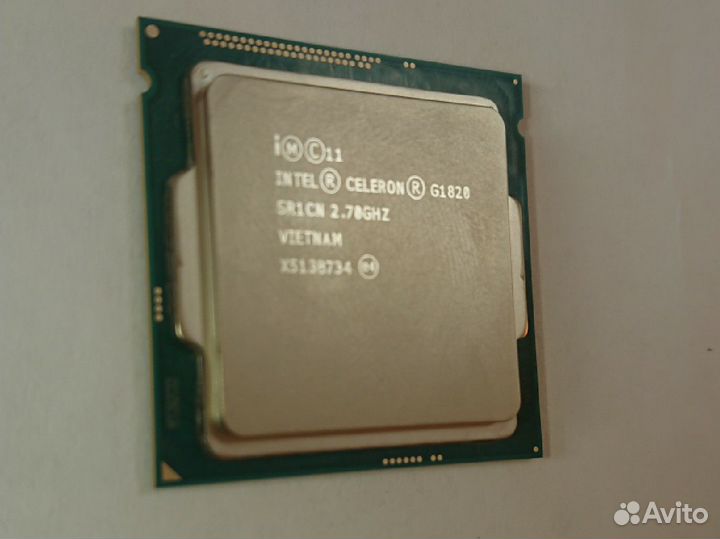 Процессор Intel core celeron g1820 сокет lga 1150