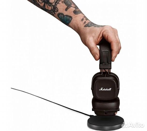 Наушники Marshall Major IV, коричневый