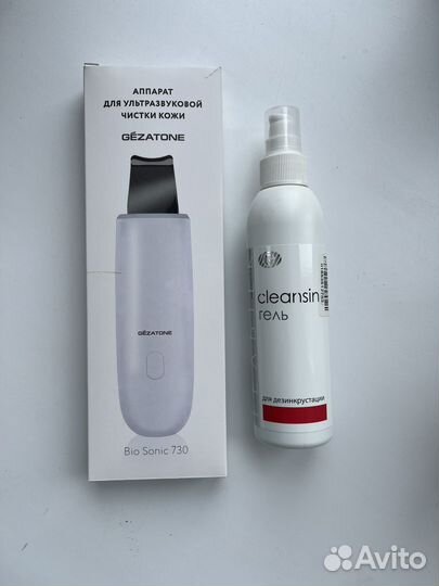 Ультразвуковая чистка лица Gezatone