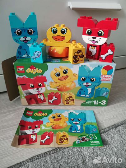 Лего дупло Lego duplo наборы 4 шт