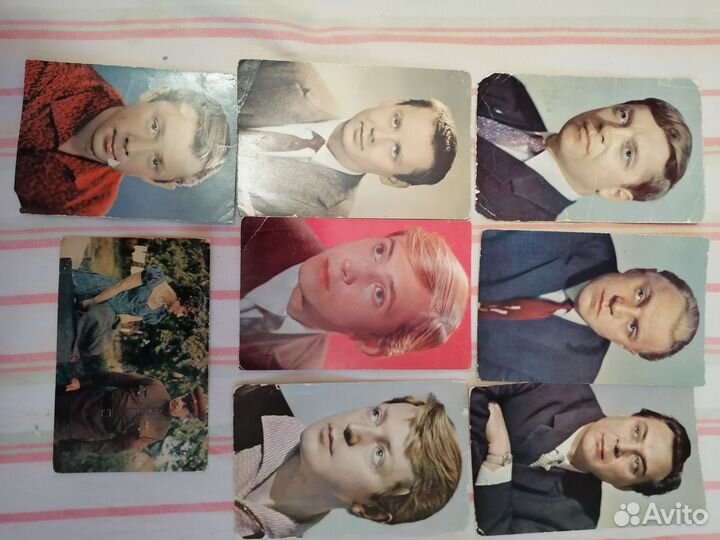 Актеры советского кино открытки