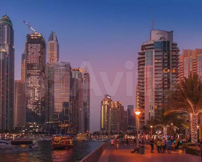 Квартира-студия, 37 м² (ОАЭ)