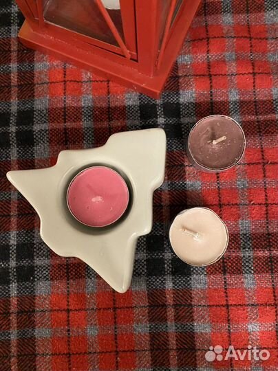 Новогодний подсвечник