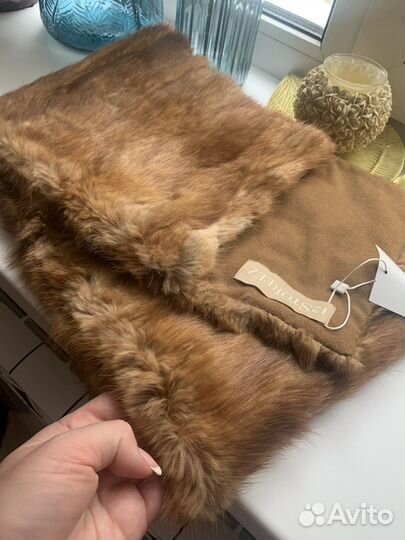 Шарф воротник из норки 12 Storeezz новый