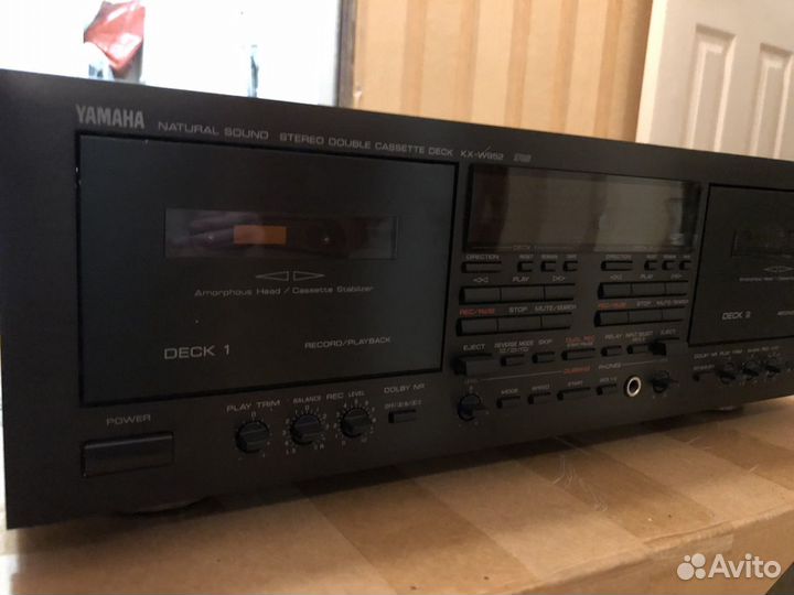 Топ 2-х кассетник Yamaha KX-W952 капсула времени