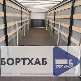 Деревянная обрешетка на полуприцеп с установкой