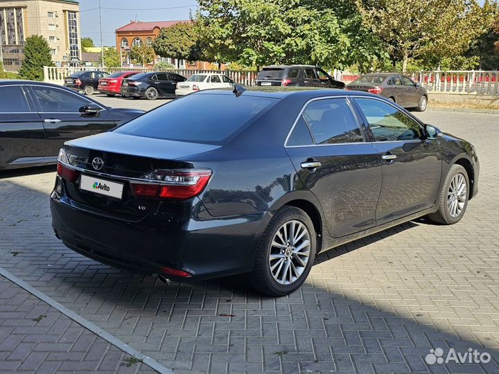 Toyota Camry 2.5 AT, 2017, 90 000 км