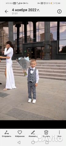 Деловой костюм на мальчика 5лет