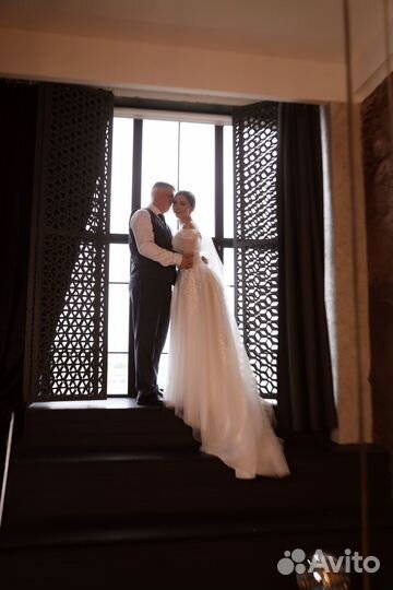 Свадебное платье бу 42-48