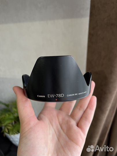 Бленда оригинал canon EW-78D