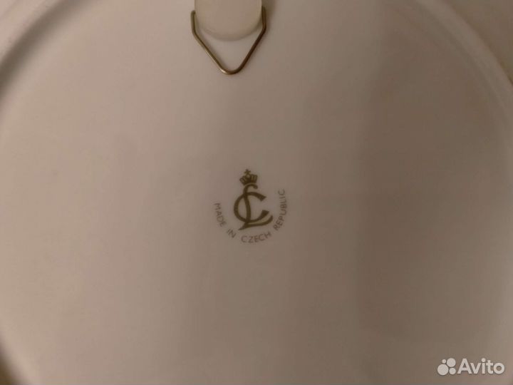 Тарелки настенные Чехия