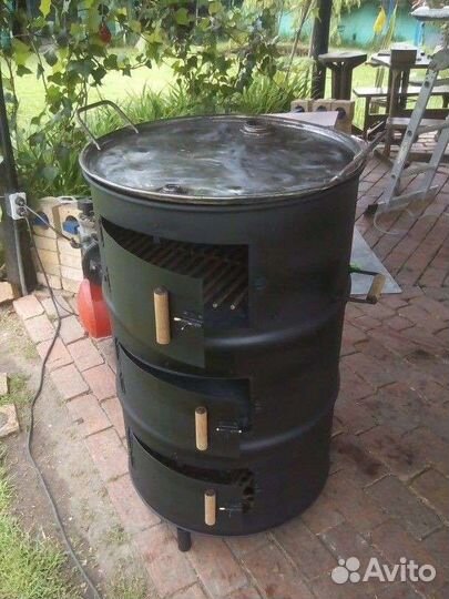 Коптильня горячего копчения