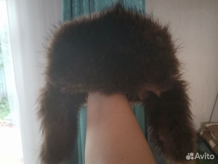 Мужская зимняя шапка ушанка