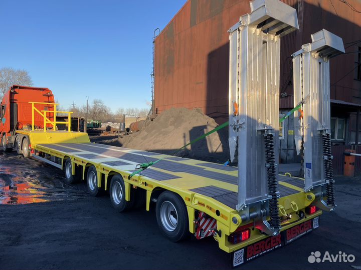 Полуприцеп трал (тяжеловоз) Berger 9854, 2023
