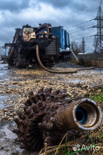 Горизонтальное направленное бурение гнб