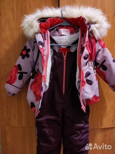 Детский зимний костюм на девочку
