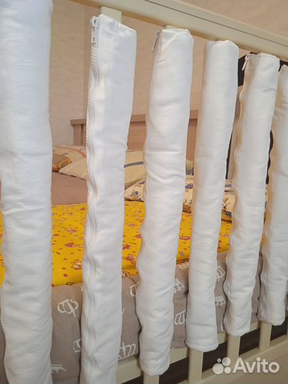 Бортики в детскую кроватку