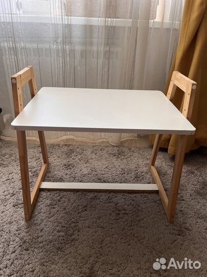 Детский стол и стул