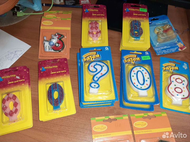 Свечи новые