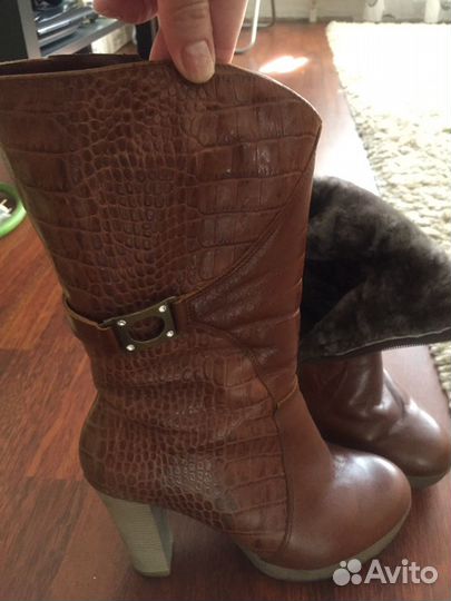 Полусапоги зимние