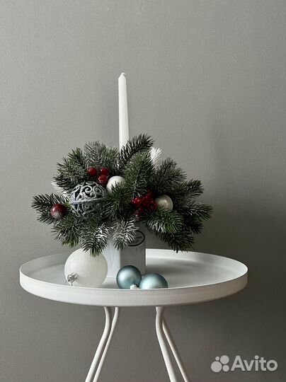 Подсвечник новогодний
