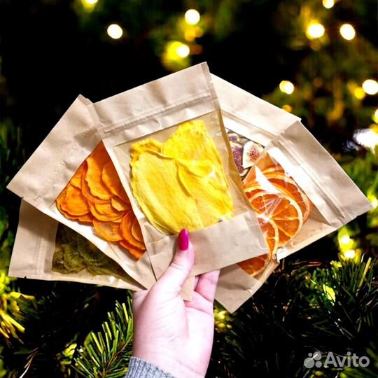 Фруктовые чипсы, фрипсы, пастила, мёд