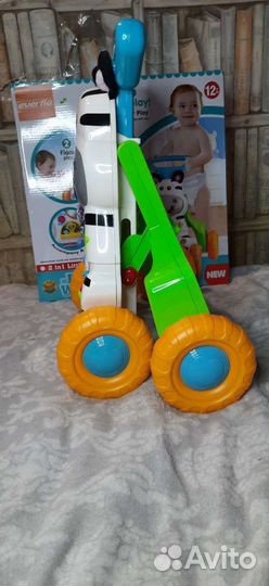 Новые ходунки-каталка Зебра Everflo