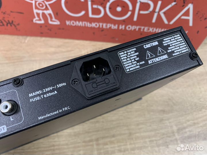 Proel PA Source проигрыватель дисков +FM тюнер