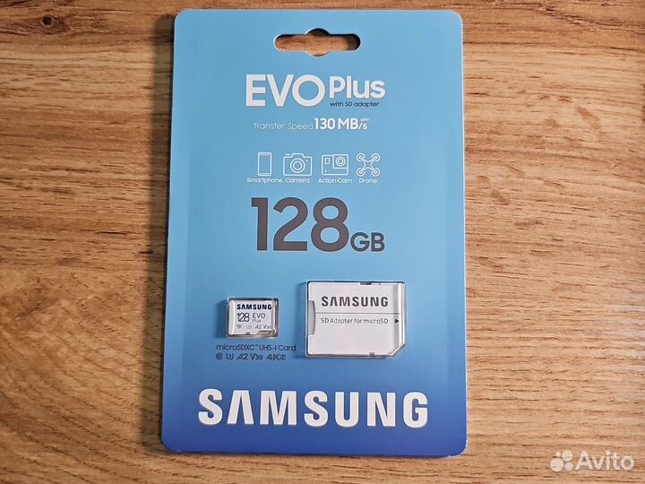 Samsung evo plus microsd 128GB