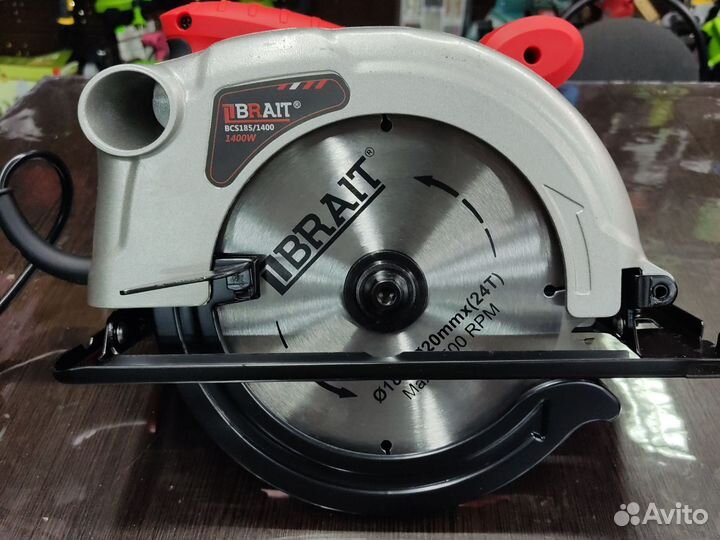 Дисковая пила Brait BCS185/1400