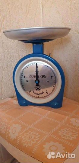 Весы бытовые кухонные. Винтаж СССР