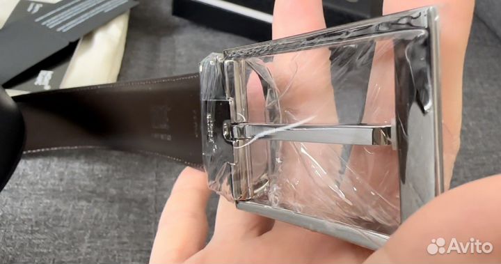 Мужской кожаный ремень