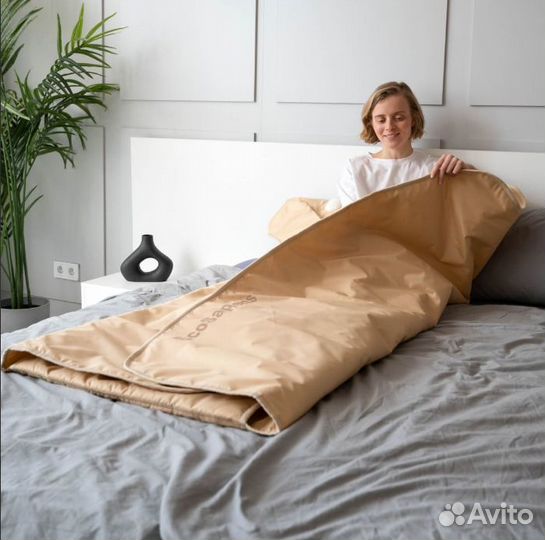 Термоодеяло для обертывания и инфракрасной сауны